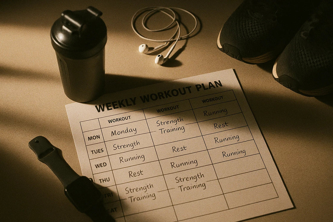 How to Structure a Weekly Hybrid Routine: Lifting, Running & Play in One Week